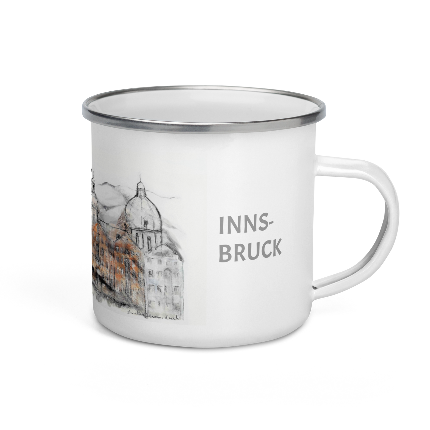Mug enamel Innsbruck